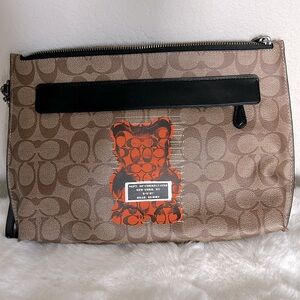 NWT Coach Large Clutch
